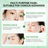 Série de masques végétaux Breylee, cosmétiques en marque privée, masque facial au collagène pour femmes, nettoyage en profondeur