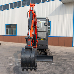 Nouvelle mini-excavatrice sur chenilles agricole diesel de haute qualité fabriquée en Chine avec moteur Yanmar, cabine, pompe et moteur KYB - Product Image 3