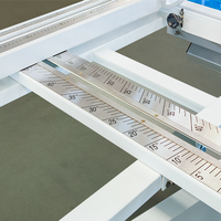 Scie à panneaux à table coulissante pour machines à bois 3200 mm avec scie à panneaux à lame de marquage