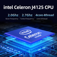 Pfsense网关防火墙路由器Ce-leron J4125 6以太网端口网络迷你服务器电脑1u Linux工业台式电脑