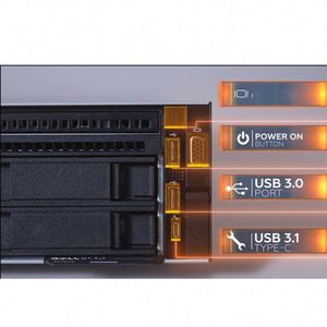 Serveur en rack 2U R7515 24x2,5 pouces, AMD EPYC 7302P, 64 Go DDR4, IDRAC9, 1600W Platinum, PCIe Gen4, SATA/SAS RAID, H730P - Garantie 3 ans - Product Image 3