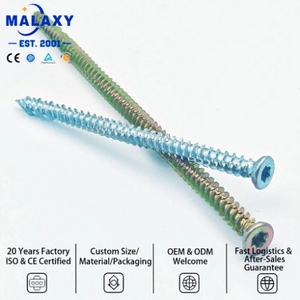 Tornillo para Concreto Malaxy con Certificación CE, Acero Inoxidable 304, Cabeza Torx, Estándar Alemán, Rosca Alta-Baja - Product Image 3