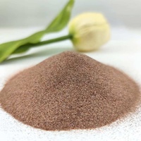 LM Mining Sablage Grenat Sand 80 80A Mesh Abrasif naturel 40-150 Mesh pour le métal, la pierre et la préparation de surface industrielle