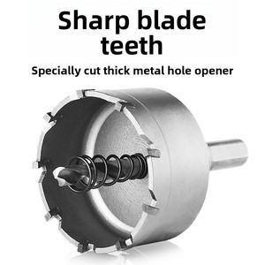 Stainless Steel Zinc Plated Drill Bit Special <strong>Reamer</strong> Hole Opener Drilling <strong>Tool</strong> Metal Alloy Hole Saw 22mm Shank - Product Image 2
