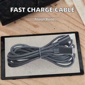 Kabel <span class=keywords><strong>USB</strong></span> <span class=keywords><strong>C</strong></span> bersertifikasi MFi, nilon hitam kepang 60W PD <span class=keywords><strong>USB</strong></span> <span class=keywords><strong>C</strong></span> untuk penerangan cepat isi daya Tipe <span class=keywords><strong>C</strong></span> UNTUK iPhone 14 13 12 Pro Max iPad - Product Image 3