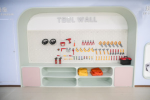 Equipo de Juego Interior Personalizado para Niños, Juego de Roles de Mecánico de Autos, Elevador de Autos para <span class=keywords><strong>Escuelas</strong></span>, Cafeterías y Centros Comerciales - Product Image 5
