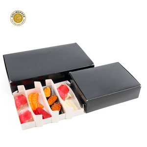 Caja de <span class=keywords><strong>Sushi</strong></span> Compostable de Papel OOLIMA con Compartimentos, Caja Ecológica para Llevar <span class=keywords><strong>Sushi</strong></span> - Product Image 2