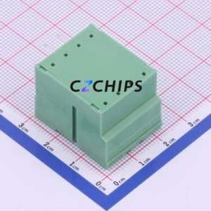 KF2EDGRHM-5.0-2*2P Plug-in Terminal Block Bent Lead Through Hole,P=5mm Board-to-Board / Socket - Closed Screw Fixing 2x2P 5mm - Product Image 2