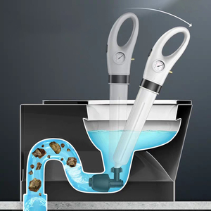 DS1967 wc rimozione zoccoli scarico stantuffo a piombo scarico aria ad alta pressione Blaster con barometro in tempo reale stantuffo wc - Product Image 4