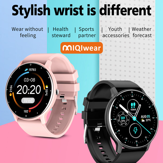 Zl02 BT Call Smart Watch for IOS and Android Waterproof Sport 1.32inch HD Watch Pressure Monitoring Smartwatch App Control