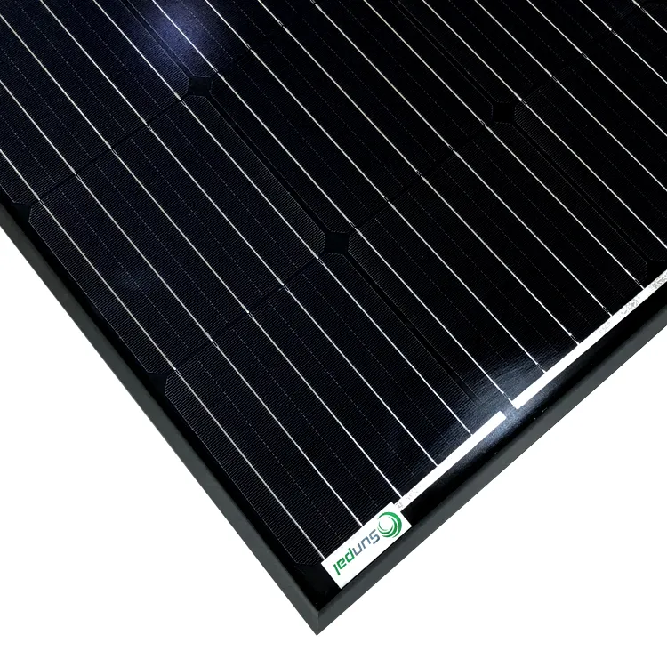 Sunpal All Black Europe versione 330W 370W 380W 400W 410W Mono pannello solare per tetto a mezza cella