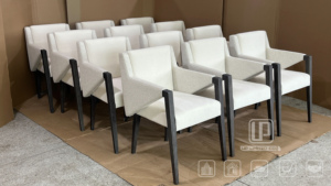 New Modern Solid Wood <b>Dining</b> Table and <b>Chairs</b> Simple White Leisure Armchair Modern Velvet <b>Dining</b> Table Lounge <b>Chair</b> New Modern S - Product Image 4