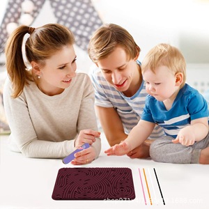 Cross-border Best-selling Large Sensory Play <b>Mat</b> Stress-relief Activity <b>Board</b> Made Food-grade BPA-free Silicone Unisex Toy - Product Image 3