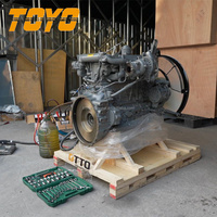 Ensemble complet de moteur diesel 4HK1 4HK1X 4HK1-X pour excavatrice ZX200-3 ZX240-3 ZX210-3, pièces de moteur 4HK1T 4HK1-TC
