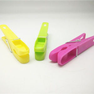 Clavijas de plástico multicolor para ropa <span class=keywords><strong>Laudary</strong></span>, alfileres colgantes de tela para línea de ropa, Clips para bolsas para colgar bolsas - Product Image 3
