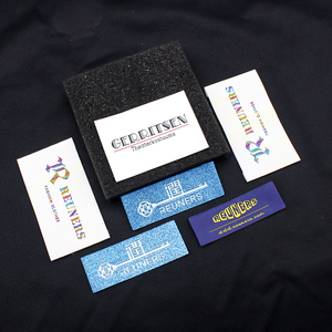 Étiquettes tissées par transfert de chaleur à coudre Étiquettes de marque Étiquettes Étiquettes de vêtement personnalisées pour vêtements - Product Image 2