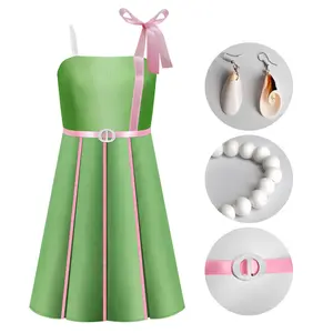 2023, Лидер продаж, розовая коллекция для взрослых женщин, костюм принцессы на Хэллоуин для девочек, розовая коллекция Барби