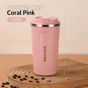 Gobelet isotherme en acier inoxydable personnalisé pour voyage - Tasse à café isotherme sous vide avec logo personnalisé - Product Image 2