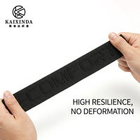 Bande élastique jacquard de 30 mm pour ceinture de sous-vêtements pour hommes, sangle en polyester avec logo 3D personnalisé pour vêtements de sport, sangle à haute élasticité