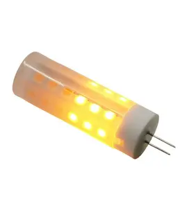 G4 Flicker Flame Light DC12V-24V LED Burning Light Effect Lamp Fire Bulb