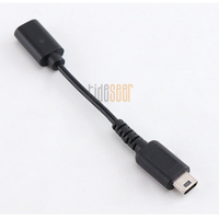Adaptateur de chargeur USB-C vers DS Lite Tideseer Ndsl Series 10cm |   Noir |   Compatible avec les câbles USB-C vers C et USB-A vers C