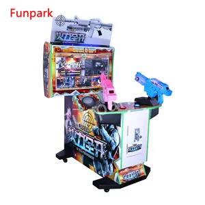 Best-selling commercial electronic arcade simulator line shooting game consoles for sale