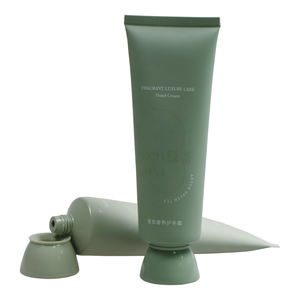 أنبوب بلاستيكي مخصص سعة 100 مل للعناية بالبشرة وواقي الشمس، عبوات مستحضرات التجميل، أنبوب لوشن لليدين مع غطاء على شكل وعاء - Product Image 4