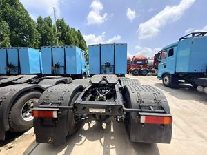 Semirremolque de Plataforma Plana Azul de 4 Ejes para Trabajo Pesado con Capacidad de Carga Máxima de Más de 3001 kg, Origen Shandong - Product Image 1