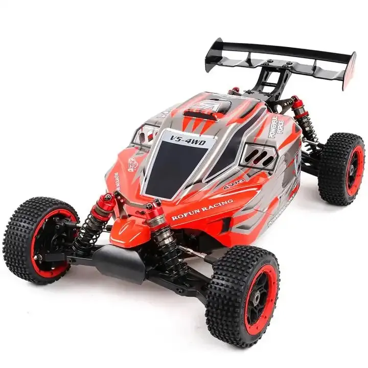 1/5 2.4G 4WD High Speed Racing RC Car Gas 32CC Engine Off-Road Updated Vehicle Models for ROVAN ROFUN V5 Remote Control Car