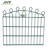 Panneaux de clôture de jardin en treillis métallique soudé en acier décoratif à l'arc de 1086mm antirouille à bon prix