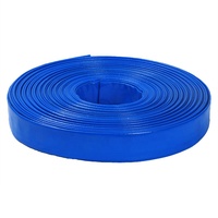 Tuyau plat en PVC de 2, 3 et 4 pouces, flexible, pour pompe à eau, tube en plastique pour système d'irrigation agricole