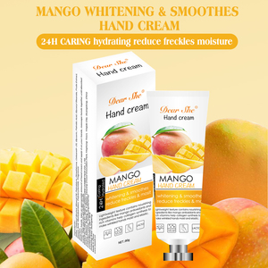 <span class=keywords><strong>Crema</strong></span> de manos para el cuidado de Dear She 24H, nuevo diseño, hidratante, vitaminas de mango, blanqueamiento de frutas naturales, suaviza las pecas, reduce la humedad - Product Image 2