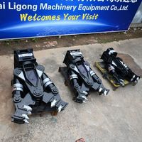 Concasseur hydraulique pour béton à marque privée, pour excavatrice, conforme CE, production OEM, haute force de concassage, démolition intérieure