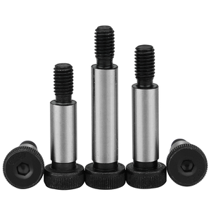 Tornillos de hombro de hierro para montaje de rodamientos, soporte de eje de precisión para piezas giratorias, medición en pulgadas - Product Image 2