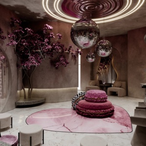 OEM Hair Salon <b>Workstation</b> with Wall Mirror | High Quality Barber Shop Furniture for Commercial Beauty Shop Renovation - Product Image 6