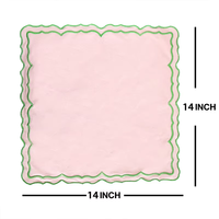 Tapis de table rétro personnalisé dentelle brodée irrégulière Excellent napperon isolant thermique résistant à l'huile Design de luxe réutilisable