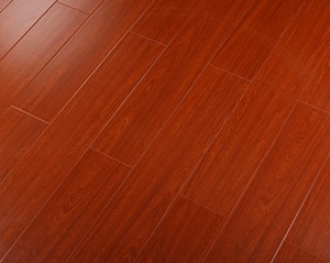 Profesional 10mm AC7 V-Groove HDF decoración Interior moderna suelo laminado Venta caliente doble ignífugo Click sala de estar - Product Image 1