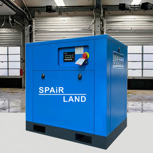 Compressore d'aria rotativo a vite elettrico raffreddato ad aria, senza olio, con motore a magneti permanenti da 50HP (37KW), personalizzabile - Product Image 4
