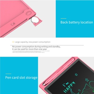 <span class=keywords><strong>Tablette</strong></span> d'écriture LCD colorée de 6,5/8,5 pouces pour enfants et tout-petits - Effacement à une touche, protection des yeux, bloc de <span class=keywords><strong>dessin</strong></span> éducatif portable - Product Image 6