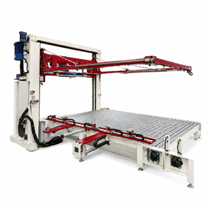 Machine de laminage de film pour palettes à haute efficacité, système de convoyeur modulaire compatible avec l'équipement de palettisation frontale - Product Image 1