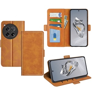 สำหรับ <span class=keywords><strong>OnePlus</strong></span> 15 12 11 <span class=keywords><strong>9</strong></span> Pro รุ่น Global เคสหนัง PU หรูหรา เป็นมิตรกับสิ่งแวดล้อม แบบพับได้ ฝาหลัง ปิดแบบกระเป๋าสตางค์ ของใหม่แกะกล่อง - Product Image 1