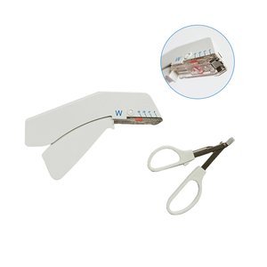 Medizinische chirurgische Chirurgie Wunde 35W Einweg-Steril stich Haut Naht hefter und Heft klammer entferner - Product Image 3