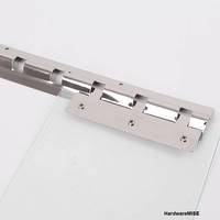 Support de rideau de porte en PVC plastique