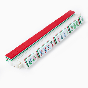 Tùy Chỉnh Giải Trí Bảng Mahjongg Gạch Màu Đỏ Và Màu Xanh Lá Cây Sơn Tay Mah Jong Gạch Bốn Tấn Mahjong Đặt Du Lịch - Product Image 3