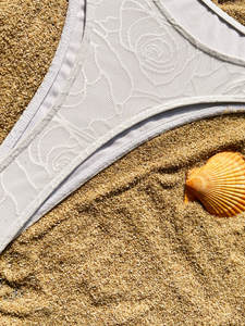 Estampa Floral Conjunto De Biquíni De Duas Peças Sexy Sem Encosto Swim Wear Halter Top + Triângulo Cuecas Maiô Leve - Product Image 6