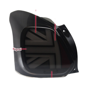 Luces traseras de coche para Suzuki New Swift 19-24 conjunto de lámpara trasera reacondicionado con <span class=keywords><strong>bandera</strong></span> de Unión LED luz de circulación señal de giro de flujo - Product Image 1