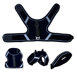 <span class=keywords><strong>Arnés</strong></span> ajustable de malla para perros, accesorio personalizado con reflectante para mascotas - Product Image 6