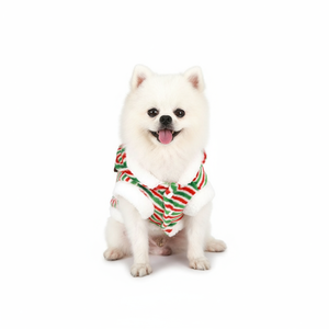 2025 mantel Anjing natal hangat Sweatshirt bertudung perlengkapan hewan peliharaan musim gugur dan musim dingin lucu grosir pakaian hewan peliharaan - Product Image 1