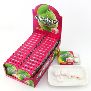 Super Loves 4pcs chewing-gum carré rempli de confiture - Product Image 2