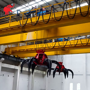 Grúa aérea de doble viga QZ de alta calidad, 10 toneladas, 20 toneladas, 30 toneladas, 50 toneladas, para levantar chatarra - Product Image 4